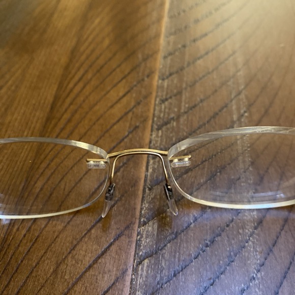 Silhouette Gold & Black Rimless Eye Glasses 5452 20 6051 17 135 Australia 051 main image 7